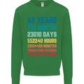 63rd Birthday 63 Year Old Mens Sweatshirt Jumper Irish Green