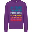 64th Birthday 64 Year Old Mens Sweatshirt Jumper Purple