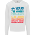 64th Birthday 64 Year Old Mens Sweatshirt Jumper White