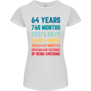 64th Birthday 64 Year Old Womens Petite Cut T-Shirt White