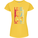 67th Birthday 67 Year Old Level Up Gamming Womens Petite Cut T-Shirt Yellow
