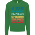 67th Birthday 67 Year Old Mens Sweatshirt Jumper Irish Green