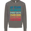 68th Birthday 68 Year Old Mens Sweatshirt Jumper Charcoal