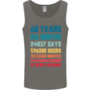 68th Birthday 68 Year Old Mens Vest Tank Top Charcoal