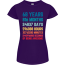 68th Birthday 68 Year Old Womens Petite Cut T-Shirt Purple