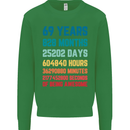 69th Birthday 69 Year Old Mens Sweatshirt Jumper Irish Green