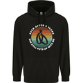 6 Year Wedding Anniversary 6th Marriage Mens 80% Cotton Hoodie Black