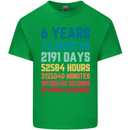 6th Birthday 6 Year Old Kids T-Shirt Childrens Irish Green