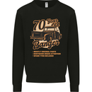 70 Year Old Banger Birthday 70th Year Old Mens Sweatshirt Jumper Black