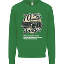 70 Year Old Banger Birthday 70th Year Old Mens Sweatshirt Jumper Irish Green