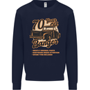 70 Year Old Banger Birthday 70th Year Old Mens Sweatshirt Jumper Navy Blue