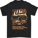 70 Year Old Banger Birthday 70th Year Old Mens T-Shirt 100% Cotton Black