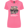 70 Year Old Banger Birthday 70th Year Old Womens Wider Cut T-Shirt Azalea