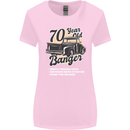 70 Year Old Banger Birthday 70th Year Old Womens Wider Cut T-Shirt Light Pink