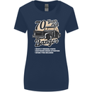 70 Year Old Banger Birthday 70th Year Old Womens Wider Cut T-Shirt Navy Blue