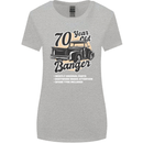 70 Year Old Banger Birthday 70th Year Old Womens Wider Cut T-Shirt Sports Grey