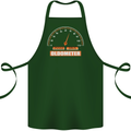 70th Birthday 70 Year Old Ageometer Funny Cotton Apron 100% Organic Forest Green
