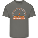 70th Birthday 70 Year Old Ageometer Funny Mens Cotton T-Shirt Tee Top Charcoal