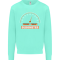 70th Birthday 70 Year Old Ageometer Funny Mens Sweatshirt Jumper Peppermint