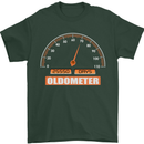 70th Birthday 70 Year Old Ageometer Funny Mens T-Shirt 100% Cotton Forest Green