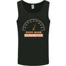 70th Birthday 70 Year Old Ageometer Funny Mens Vest Tank Top Black