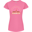 70th Birthday 70 Year Old Ageometer Funny Womens Petite Cut T-Shirt Azalea