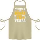 70th Birthday 70 Year Old Funny Alcohol Cotton Apron 100% Organic Khaki