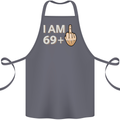 70th Birthday Funny Offensive 70 Year Old Cotton Apron 100% Organic Steel