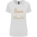 70th Birthday Queen Seventy Years Old 70 Womens Wider Cut T-Shirt White