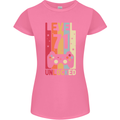 71st Birthday 71 Year Old Level Up Gamming Womens Petite Cut T-Shirt Azalea