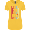77th Birthday 77 Year Old Level Up Gamming Womens Wider Cut T-Shirt Yellow
