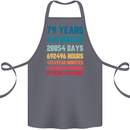 79th Birthday 79 Year Old Cotton Apron 100% Organic Steel