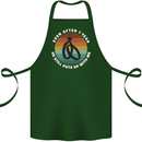 7 Year Wedding Anniversary 7th Marriage Cotton Apron 100% Organic Forest Green