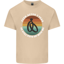 7 Year Wedding Anniversary 7th Marriage Mens Cotton T-Shirt Tee Top Sand