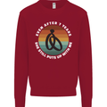 7 Year Wedding Anniversary 7th Marriage Mens Sweatshirt Jumper Red