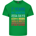 7th Birthday 7 Year Old Kids T-Shirt Childrens Irish Green