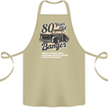 80 Year Old Banger Birthday 80th Year Old Cotton Apron 100% Organic Khaki