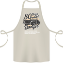 80 Year Old Banger Birthday 80th Year Old Cotton Apron 100% Organic Natural