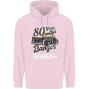 80 Year Old Banger Birthday 80th Year Old Mens 80% Cotton Hoodie Light Pink