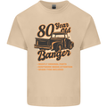 80 Year Old Banger Birthday 80th Year Old Mens Cotton T-Shirt Tee Top Sand