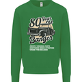 80 Year Old Banger Birthday 80th Year Old Mens Sweatshirt Jumper Irish Green