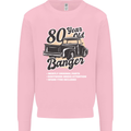 80 Year Old Banger Birthday 80th Year Old Mens Sweatshirt Jumper Light Pink