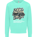 80 Year Old Banger Birthday 80th Year Old Mens Sweatshirt Jumper Peppermint