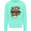 80 Year Old Banger Birthday 80th Year Old Mens Sweatshirt Jumper Peppermint