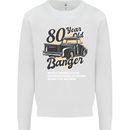 80 Year Old Banger Birthday 80th Year Old Mens Sweatshirt Jumper White