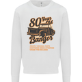 80 Year Old Banger Birthday 80th Year Old Mens Sweatshirt Jumper White