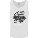 80 Year Old Banger Birthday 80th Year Old Mens Vest Tank Top White