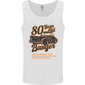 80 Year Old Banger Birthday 80th Year Old Mens Vest Tank Top White