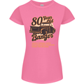 80 Year Old Banger Birthday 80th Year Old Womens Petite Cut T-Shirt Azalea