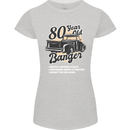 80 Year Old Banger Birthday 80th Year Old Womens Petite Cut T-Shirt Sports Grey